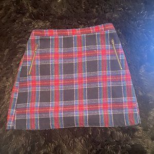 Plaid Skirt